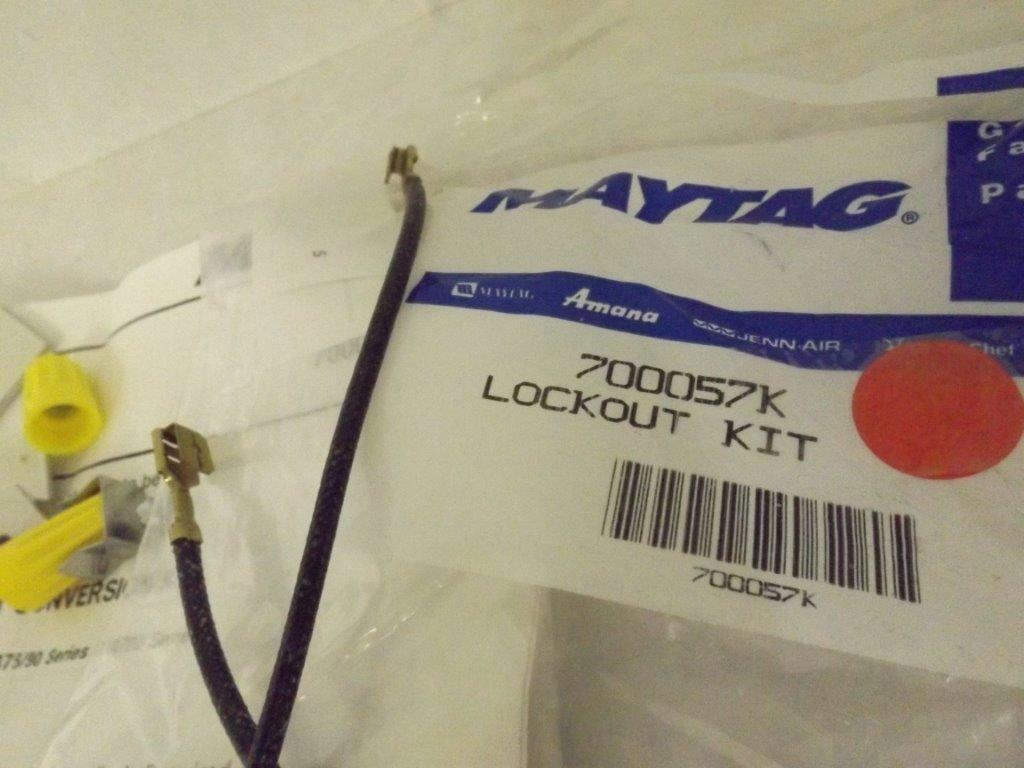 MAYTAG WHIRLPOOL STOVE 700057K LOCKOUT KIT NEW MAYTAG WHIRLPOOL STOVE 700057K LOCKOUT KIT NEW